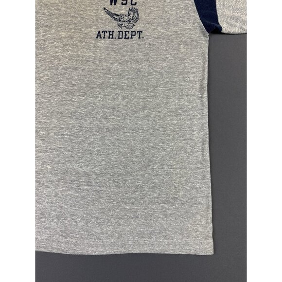Rare Vintage 80s 90s Champion Sportswear WSC Athletic Department V Neck Shirt T - Picture 6 of 10